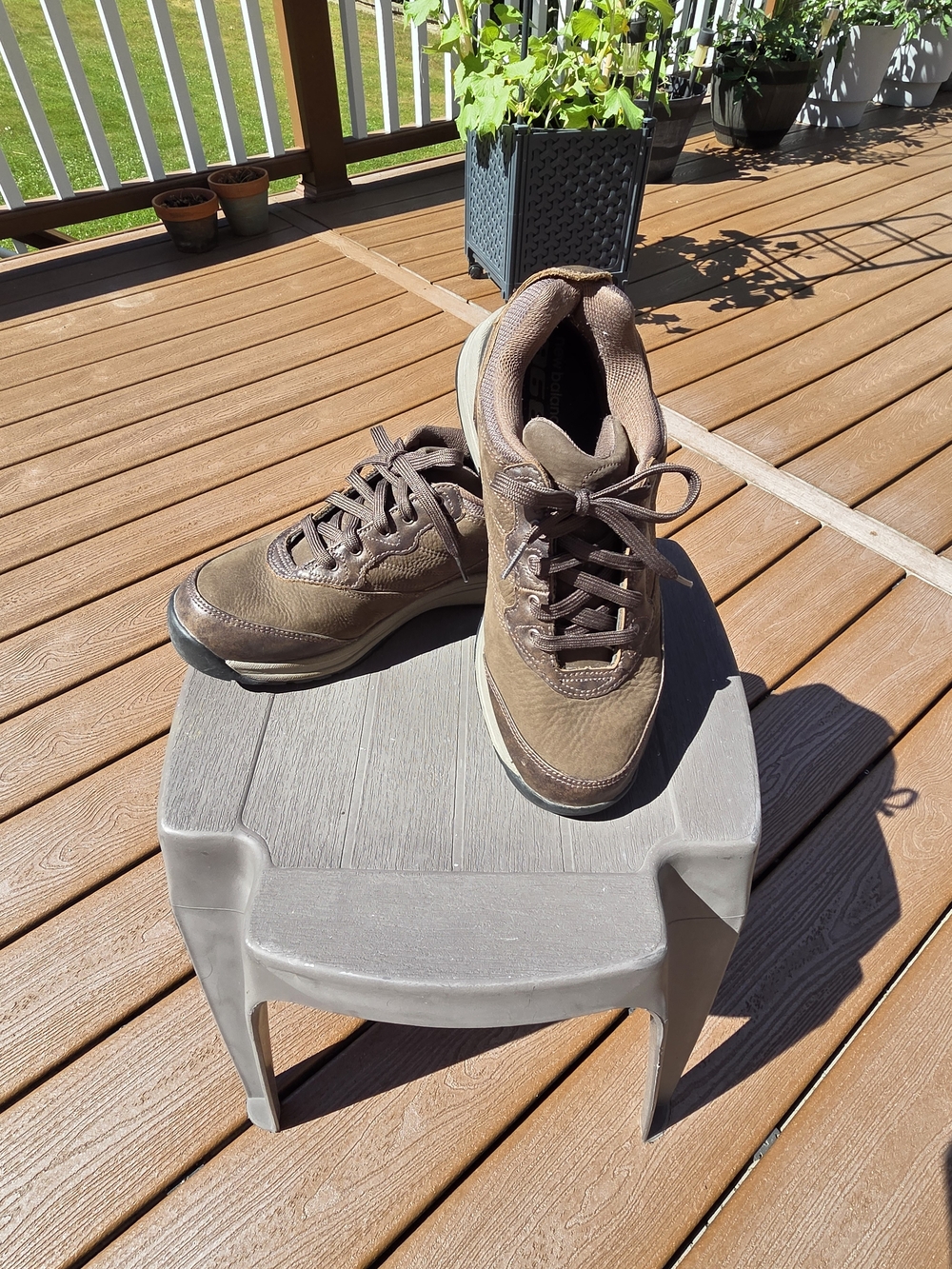 New Balance 968 Absorb Trail Shoes, Brown, Size 11